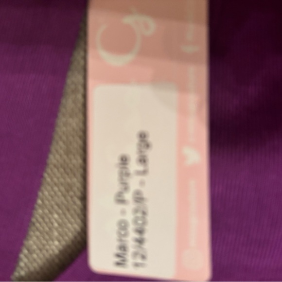 Purple Bandage/Spandex Cocktail Dress with Cutouts - Picture 3 of 6